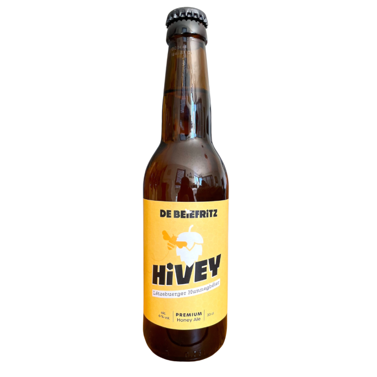 HIVEY Honigbier 33cl – handwerklich gebrautes Bier aus Luxemburg"