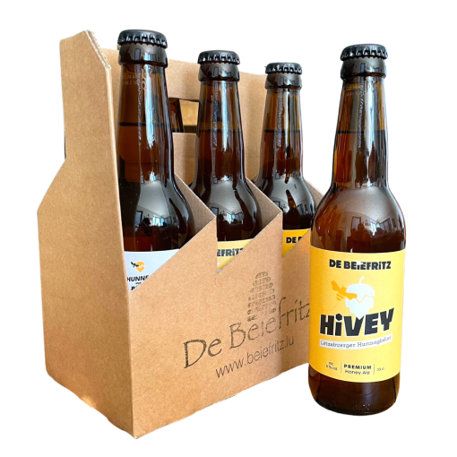 DE BEIEFRITZ - HIVEY Luxemburger Honigbier im Sixpack