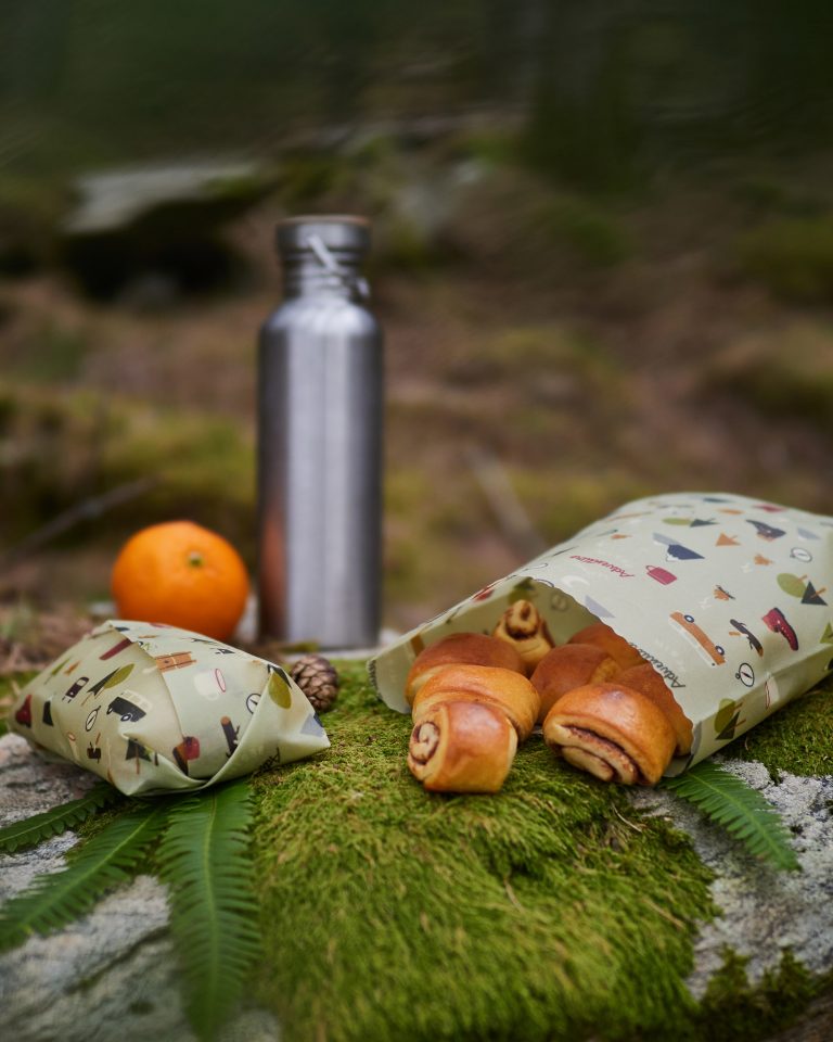 LITTLE BEE FRESH - Sandwichbeutel aus Bio-Bienenwachs - Outdoor