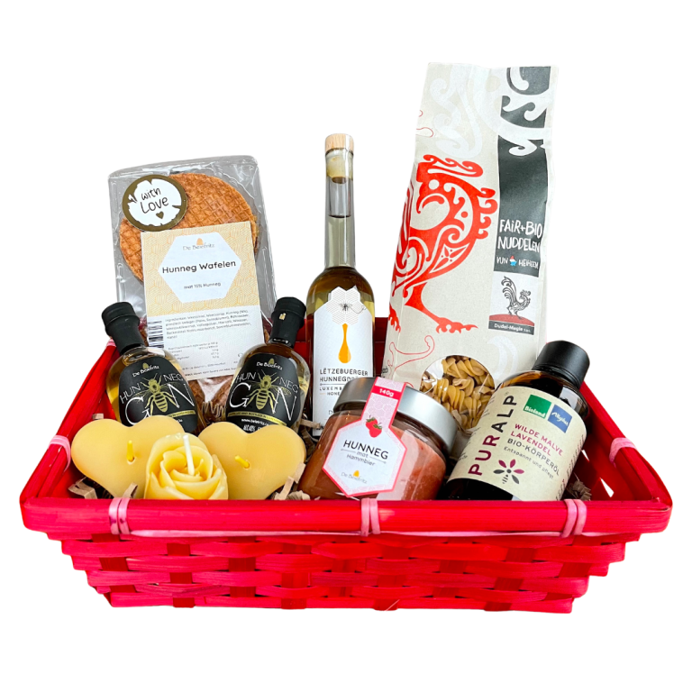 Süße Liebe – Der perfekte Geschenkkorb für Verliebte