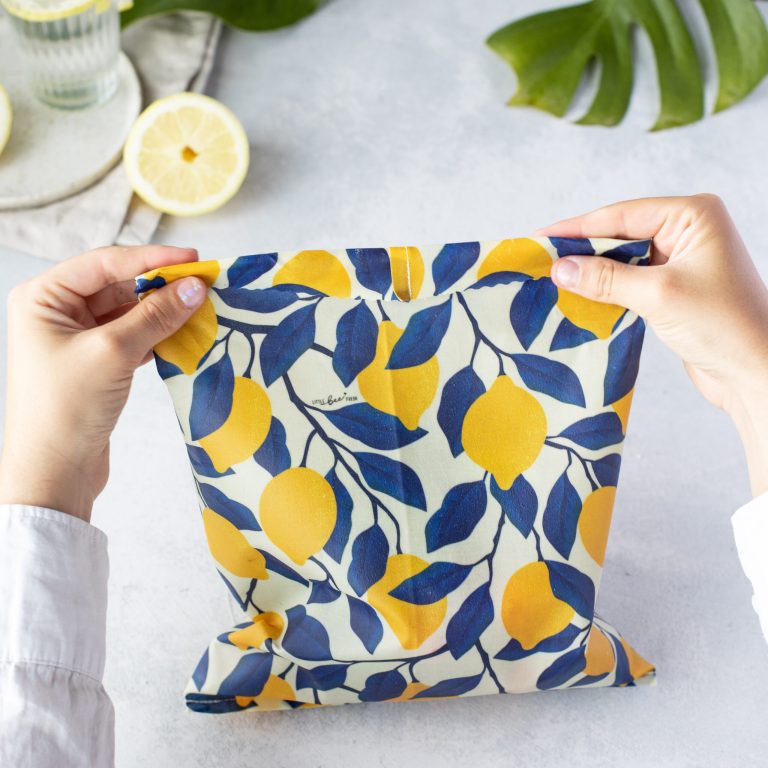 LITTLE BEE FRESH - großer Beutel aus Bio-Bienenwachs - Amalfi