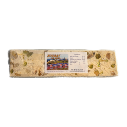 Nougat de Miel - nougat artisanal au miel, aux amandes et aux pistaches (env. 100 g)