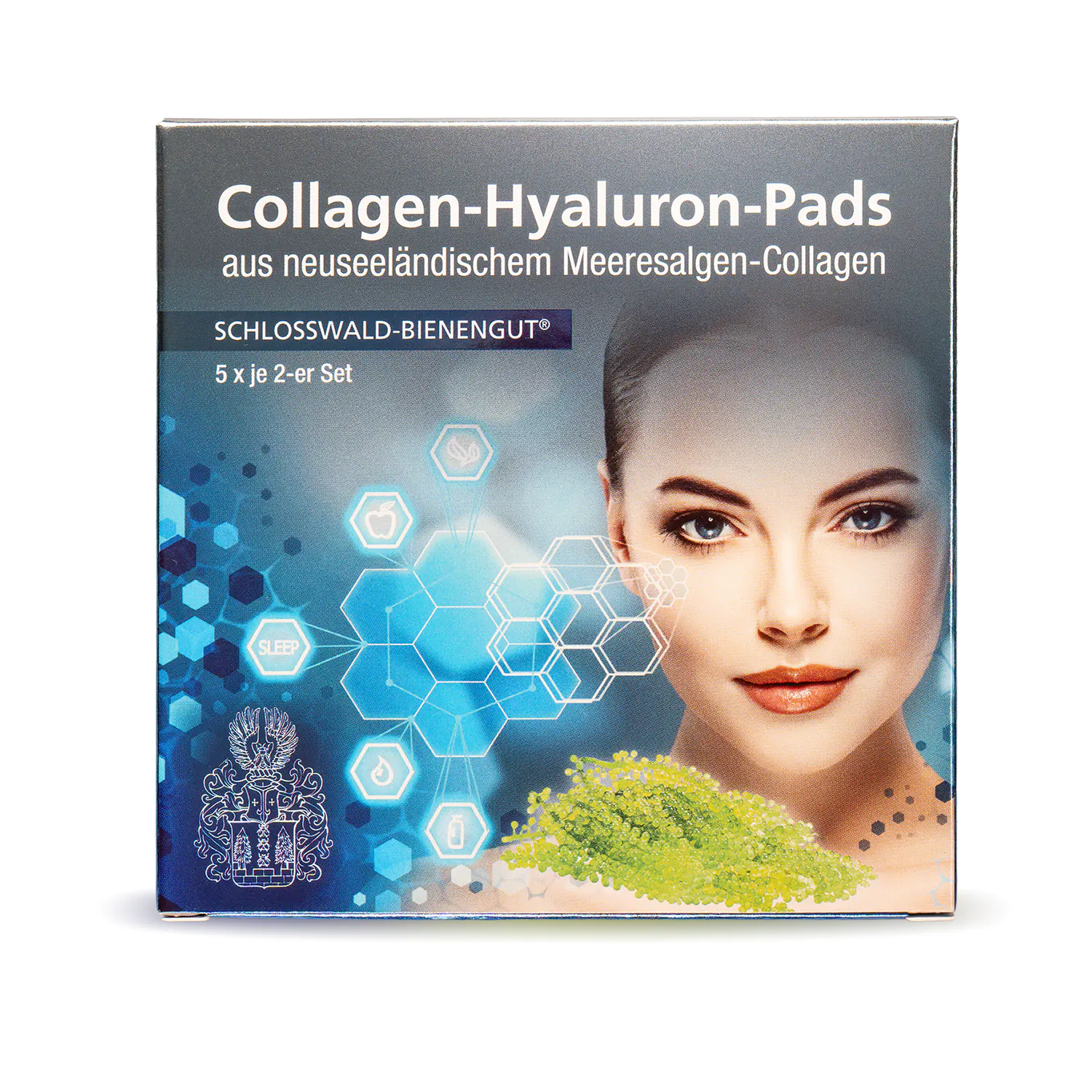 SCHLOßWALD-BIENENGUT - Collagen-Hyaluron-Pads – Bild 3